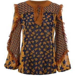 CAbi Harmony Blouse XL (EUC)